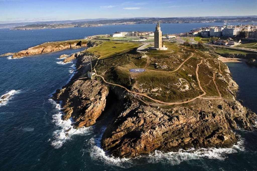 아 코루냐 Ag Casa Anema 10 Huespedes A 2Km De La Playa Razo 빌라 외부 사진