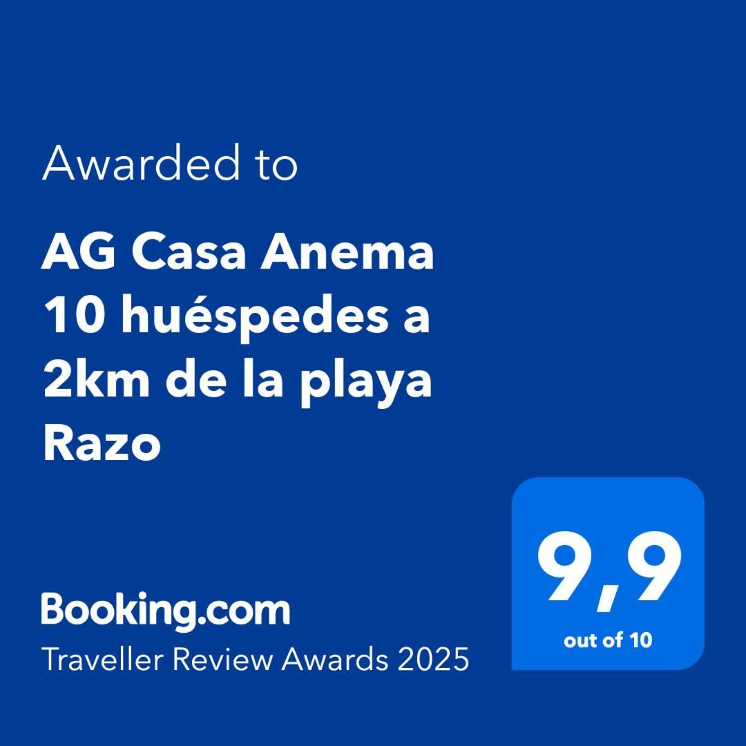 아 코루냐 Ag Casa Anema 10 Huespedes A 2Km De La Playa Razo 빌라 외부 사진
